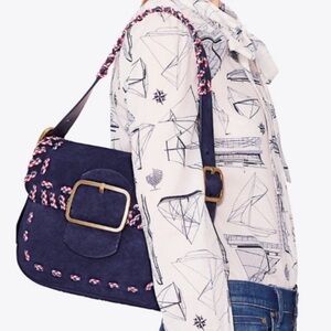 Tory Burch Sawyer Stitch Shoulder Bag